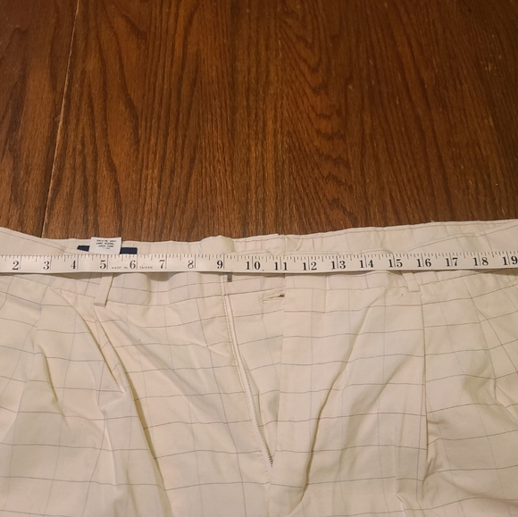 Lands' End Men's Yellow Dress Pants - Size 38x32 - Picture 5 of 9